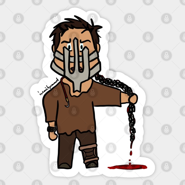 Mad Max - Blood Bag Sticker by iseasilyamused